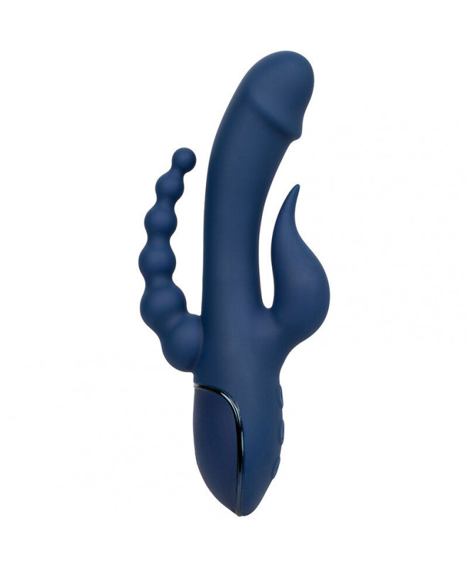 CALIFORNIA EXOTICS - VIBRATOR TRIPLE ORGASM BLUE 4