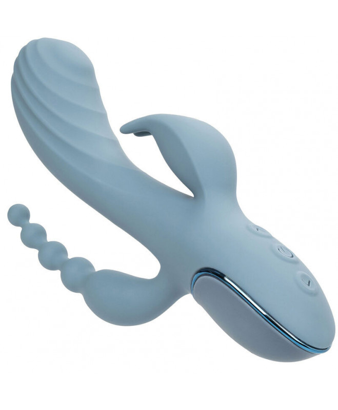 CALIFORNIA EXOTICS - VIBRATOR TRIPLE ECSTASY GREY 5