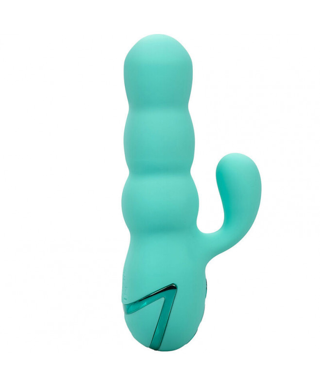 CALIFORNIA EXOTICS – DEL MAR DIVA VIBRATOR RABBIR AQUA GREEN BY CALIFORNIA DREAMING 4