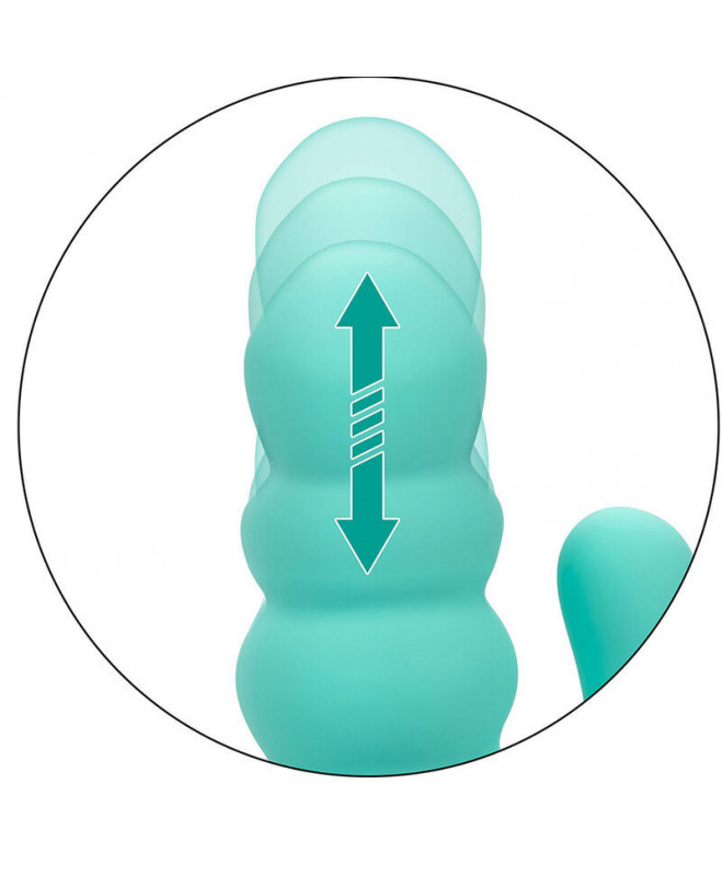 CALIFORNIA EXOTICS – DEL MAR DIVA VIBRATOR RABBIR AQUA GREEN BY CALIFORNIA DREAMING 11