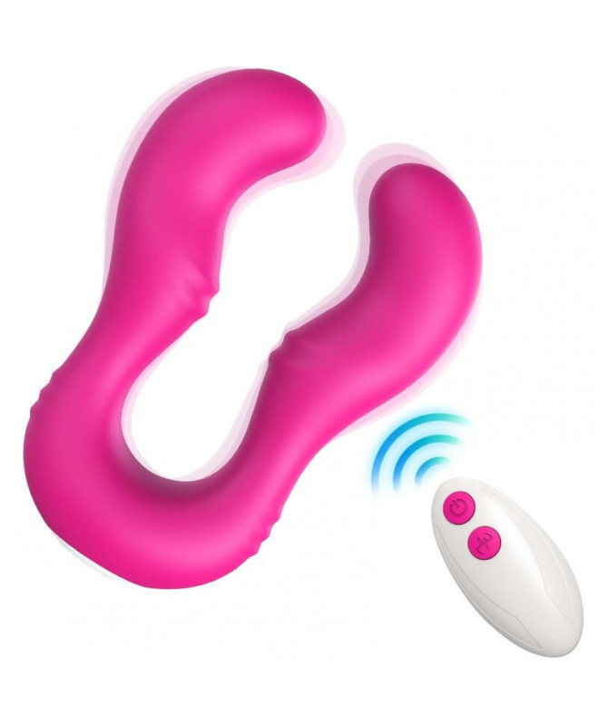 ARMONY - SERAPH VIBRATOR DVIGUBAS NUOTOLINIO VALDYMAS FUCHSIA