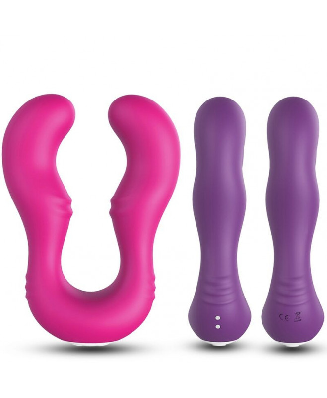 ARMONY - SERAPH VIBRATOR DVIGUBAS NUOTOLINIO VALDYMAS FUCHSIA 5