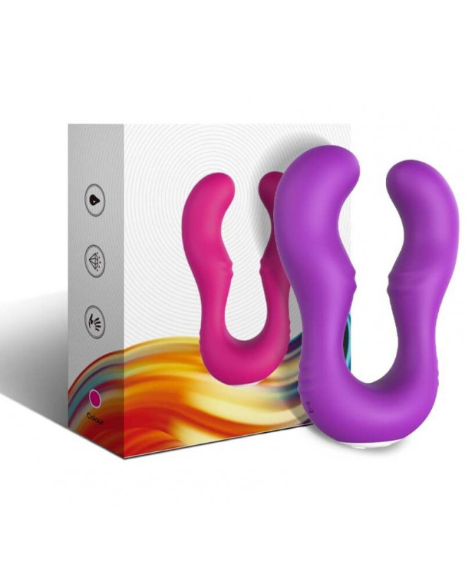 ARMONY – SERAPH VIBRATOR DVIGUBAS NUOTOLINIO VALDYMO PULTAS PURPURINE 6