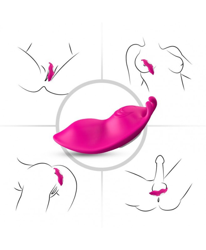 ARMONY – HONEYBEE dėvimos kelnaitės VIBRATOR G-SPOT NUOTOLINIO VALDYMAS FUCHSIA 2