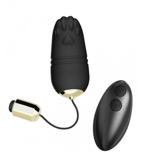 ARMONY - KITTY EGG VIBRATOR G-SPOT REMOTE CONTROL BLACK