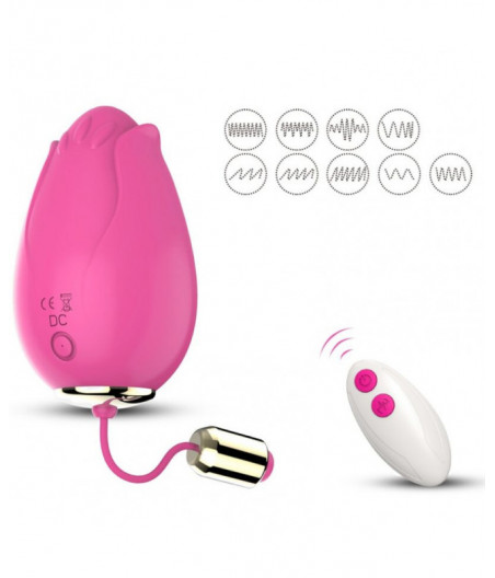 ARMONY - MANDALA EGG VIBRATOR G-SPOT REMOTE CONTROL FUCHSIA