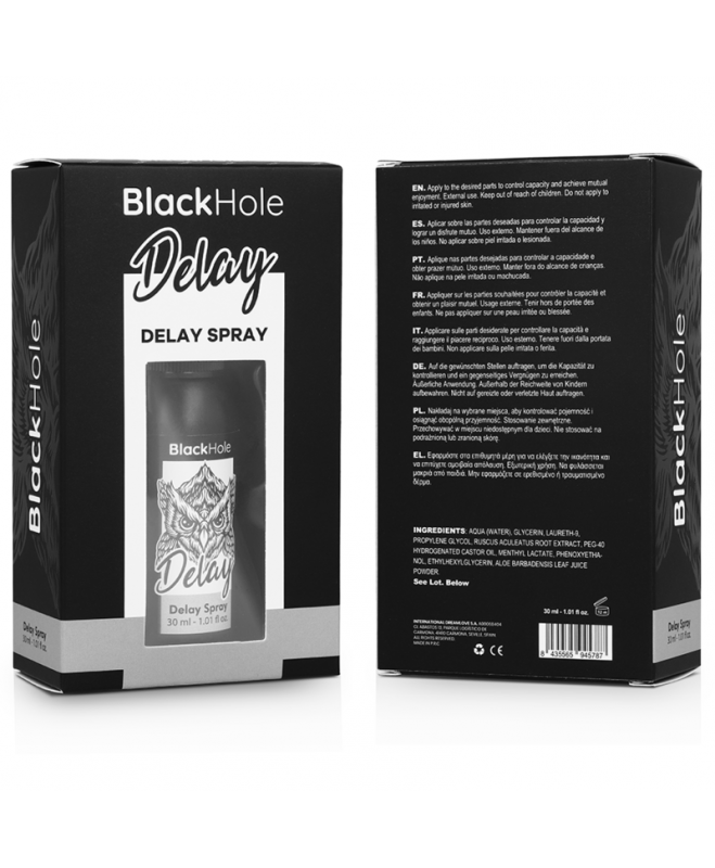 BLACK HOLE - DELAY PURŠKIMAS VANDENS PAGRINDO 30 ML 7