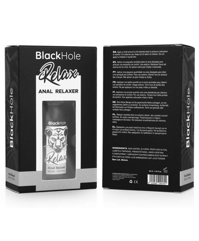 BLACK HOLE – ANALINIS RELAXER PURŠKAMAS VANDENS PAGRINDAS 30 ML 7