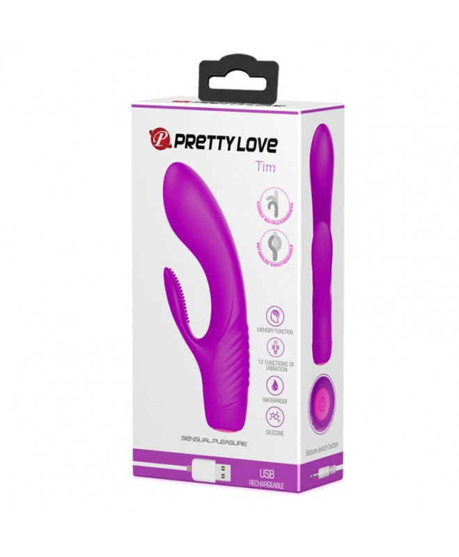 PRETTY LOVE – TIM PURPLE PAKRAUJAMAS VIBRATORIAUS 10