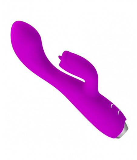 PRETTY LOVE - GLORIA RECHARGEABLE RABBIT VIBRATOR-WATERPROOF PURPLE