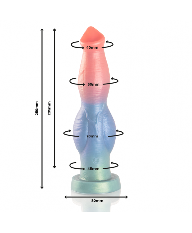 EPIKA - ARION DILDO SYMPHONY OF PEASURE NUOTOLINIO VALDYMO PULTAS 3