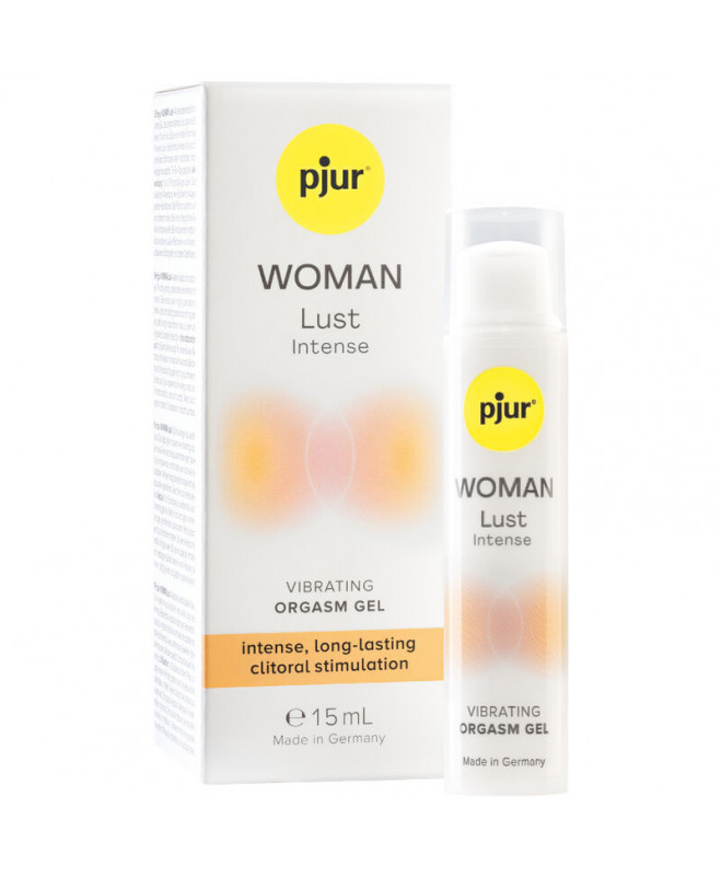 PJUR - WOMAN LUST INTENSE VIBRATINGAS GELIS ORGASMUI 15 ml