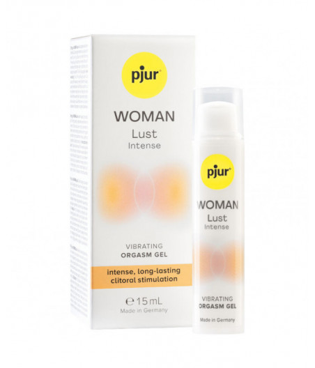 PJUR - WOMAN LUST INTENSE VIBRATING GEL FOR ORGASM 15 ML