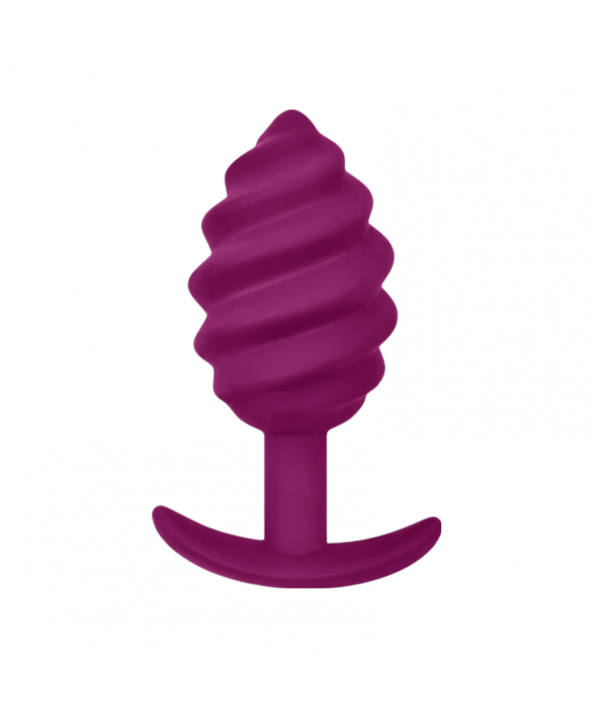 G-VIBE – GPLUG TWIST 2 PURPLE ANAL PLUG