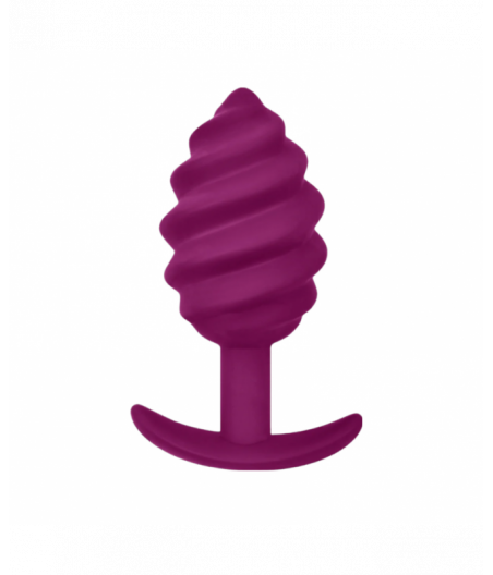 G-VIBE - GPLUG TWIST 2 PURPLE ANAL PLUG