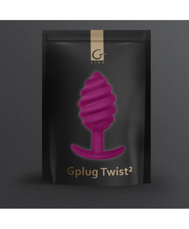 G-VIBE – GPLUG TWIST 2 PURPLE ANAL PLUG 4