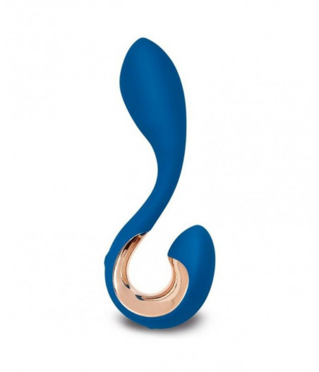 G-VIBE - GPOP 2 G AND P POINT VIBRATOR INDIGO BLUE