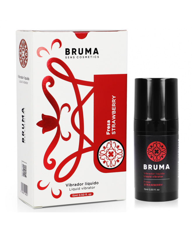 BRUMA - SKYSTAS VIBRATORIAUS ULTRA stumdomoji braškė 15 ml