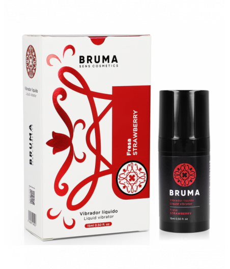 BRUMA - LIQUID VIBRATOR ULTRA SLIDING STRAWBERRY 15 ML