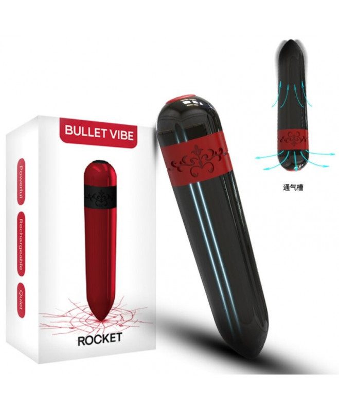 ARMONY - ROCKET VIBRATOR BULLET NUOTOLINIO VALDYMO PULTAS FUCHSIA 5