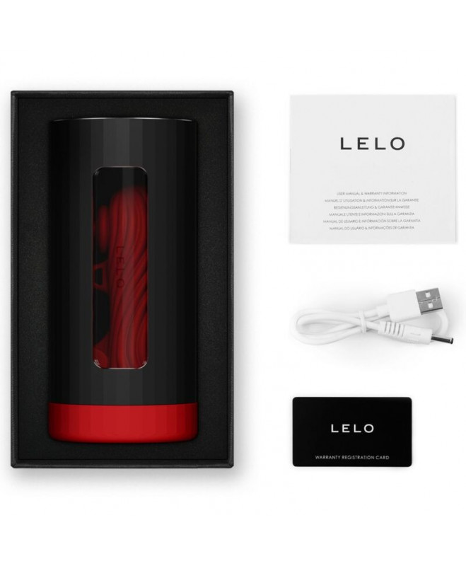 LELO - F1S V3 VYRAS MASTURBATOR RED XL 3