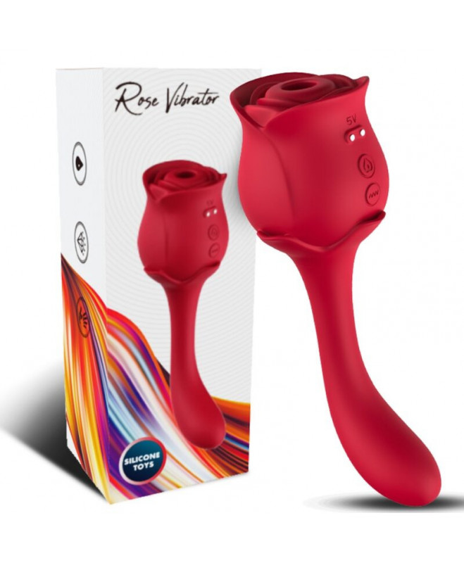 ARMONY – ROSELOVER LICKING VIBRATING CLIT & STIMULATOR RED