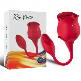 HARMONY – ROSE LICKING VIBRATING THE CLIT and VIBRATOR 10 MODES RED