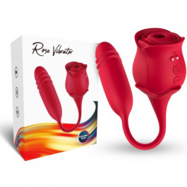 ARMONY – ROSEKNIGTH LICKING VIBRATING CLIT & VIBRATOR RED