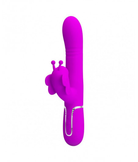 PRETTY LOVE - MULTIFUNCTION RABBIT VIBRATOR 4 IN 1 BUTTERFLY