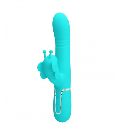 PRETTY LOVE - MULTIFUNCTION RABBIT VIBRATOR 4 IN 1 BUTTERFLY