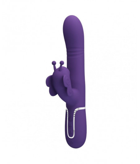 PRETTY LOVE - MULTIFUNCTION RABBIT VIBRATOR 4 IN 1 BUTTERFLY