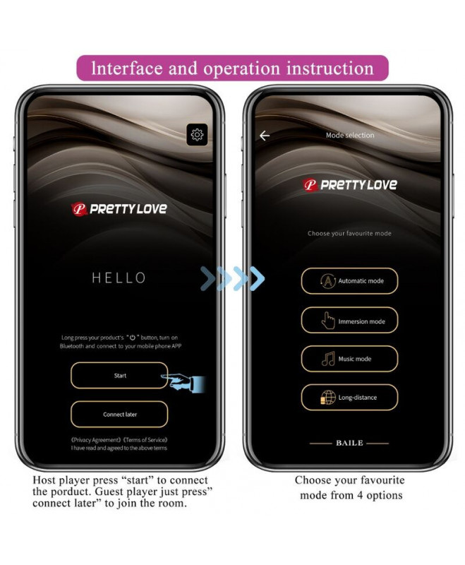 PRETTY LOVE – HECTOR ELECTROSHOCK VIBRATOR NEMOKAMA APP VILOTA 11