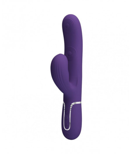 PRETTY LOVE - PERLITA G-SPOT VIBRATOR 3 IN 1 MULTIFUNCTION PURPLE