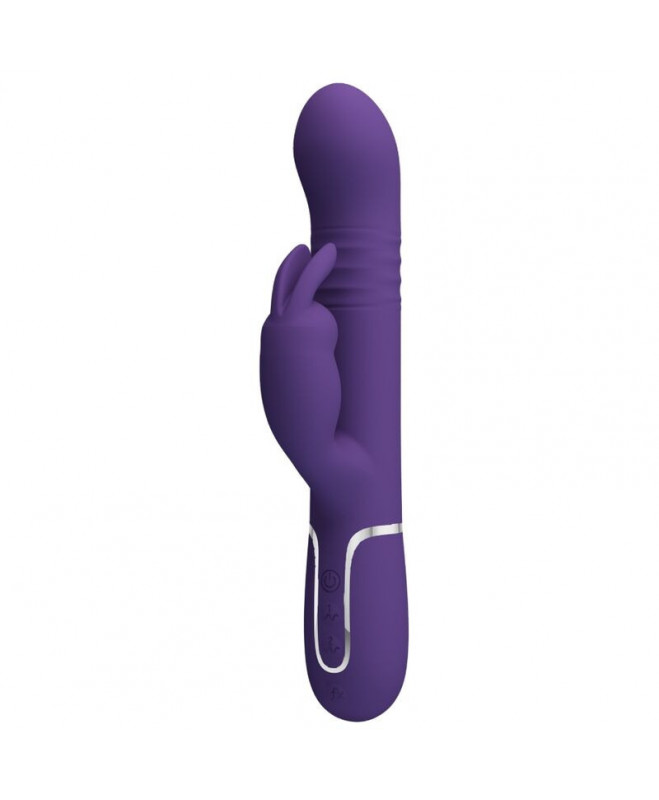 PRETTY LOVE - COALE RABBIT VIBRATOR 4 IN 1 PURPLE 2