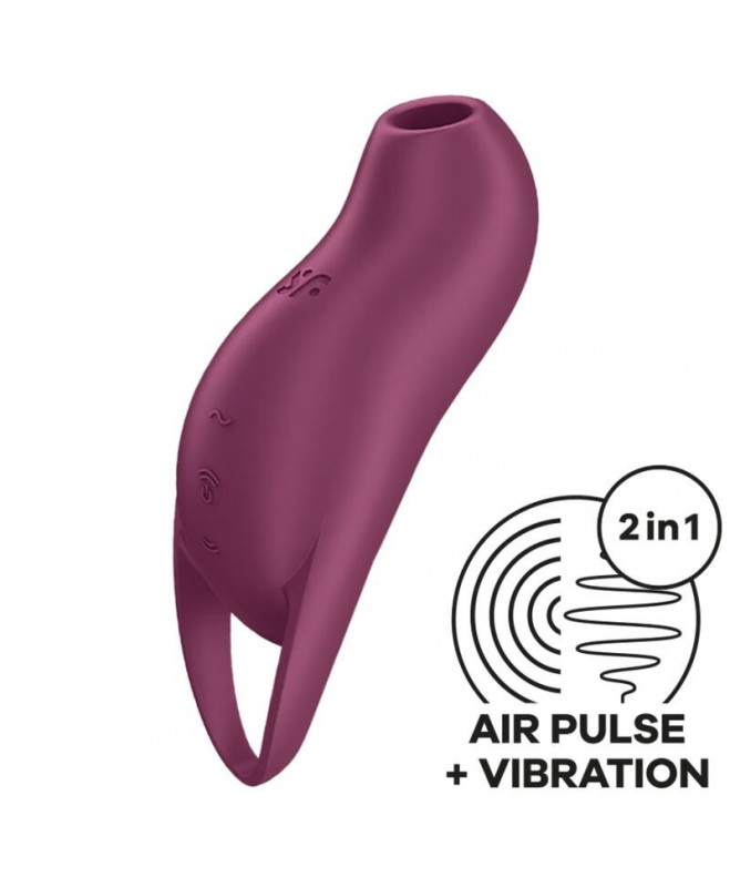 SATISIFYER - POCKET PRO 1 CLITORIS STIMULIATORIUS GRANATAS