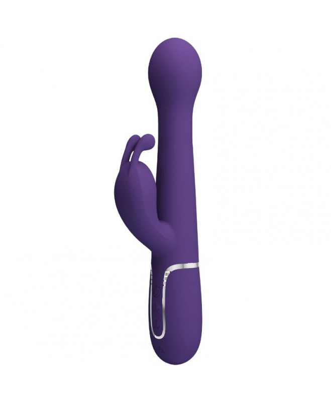 PRETTY LOVE – DEJON RABBIT VIBRATOR 3 IN 1 DAUGIAFUNKCIJA PURPLE 2