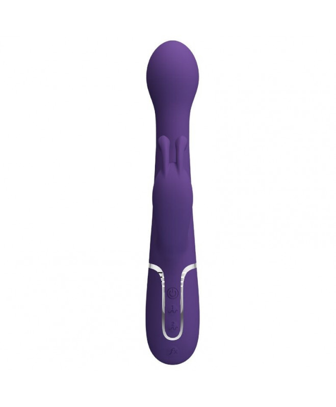 PRETTY LOVE – DEJON RABBIT VIBRATOR 3 IN 1 DAUGIAFUNKCIJA PURPLE 3