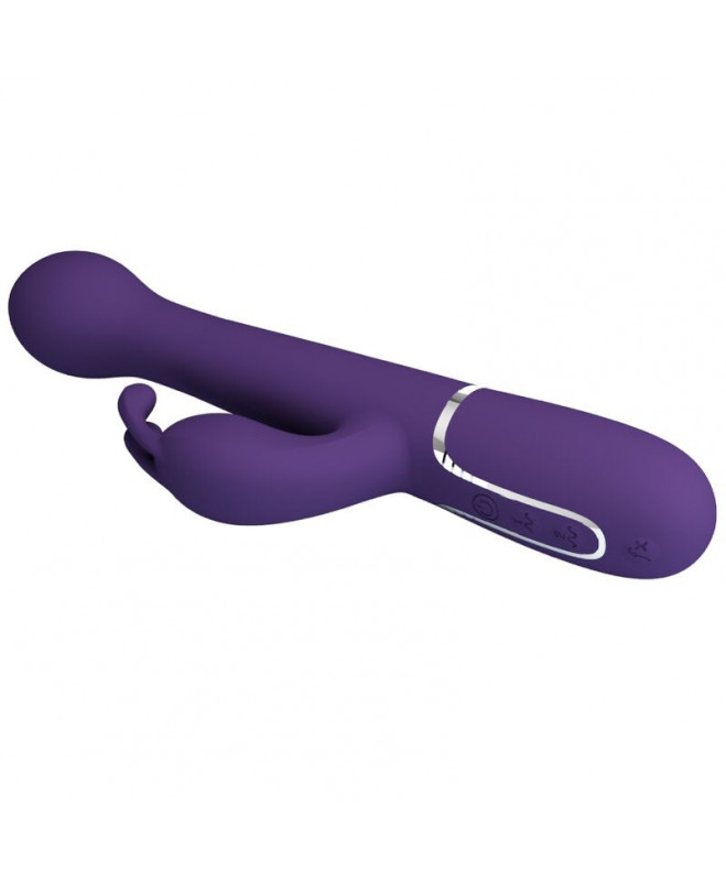 PRETTY LOVE – DEJON RABBIT VIBRATOR 3 IN 1 DAUGIAFUNKCIJA PURPLE 5