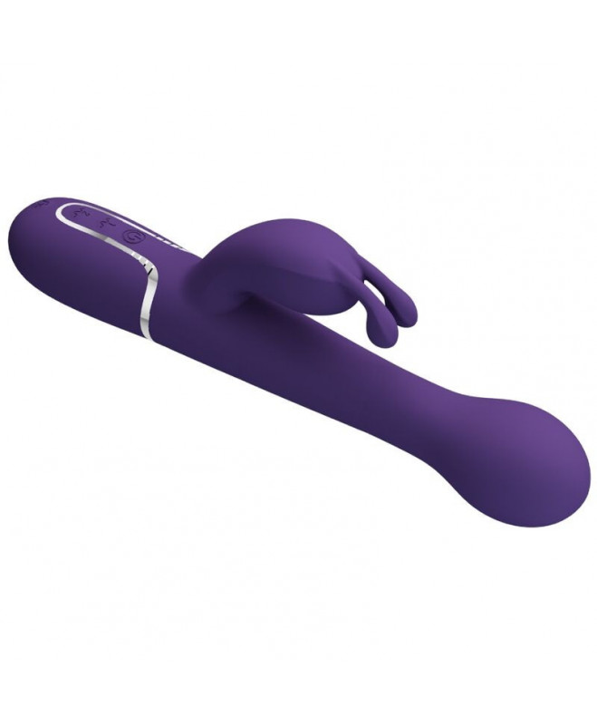 PRETTY LOVE – DEJON RABBIT VIBRATOR 3 IN 1 DAUGIAFUNKCIJA PURPLE 7