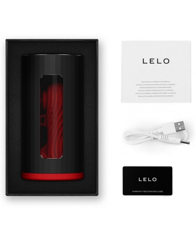 LELO - F1S V3 VYNAS MASTURBATOR RAUDONAS 4