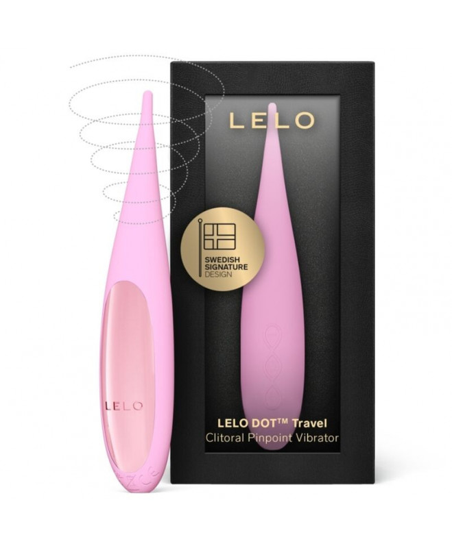 LELO - DOT TRAVEL CLITORIS STIMULIATORIUS ROŽINIS 5